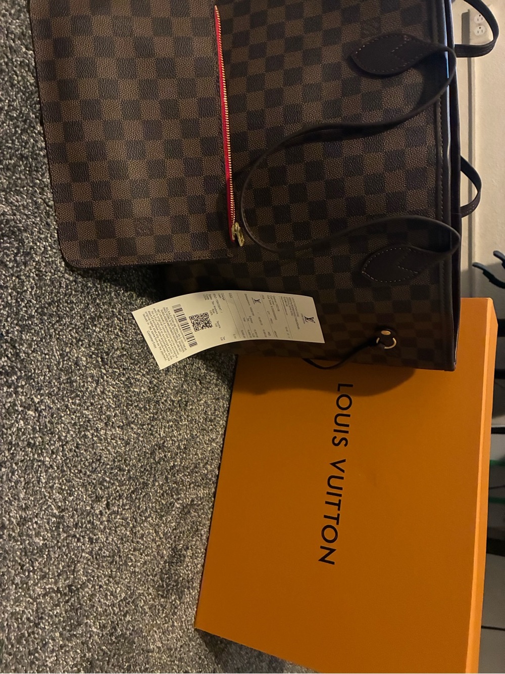 Luis vitton never full bag